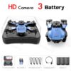 V26 Mini Drone - HD Camera WiFi Fpv Air Pressure Altitude Hold Professional Foldable Quadcopter 4K RC Dron Kid Boys of Toys GIft - صورة V26 Mini Drone - HD Camera WiFi Fpv Air Pressure Altitude Hold Professional Foldable Quadcopter 4K RC Dron Kid Boys of Toys GIft - صورة 3