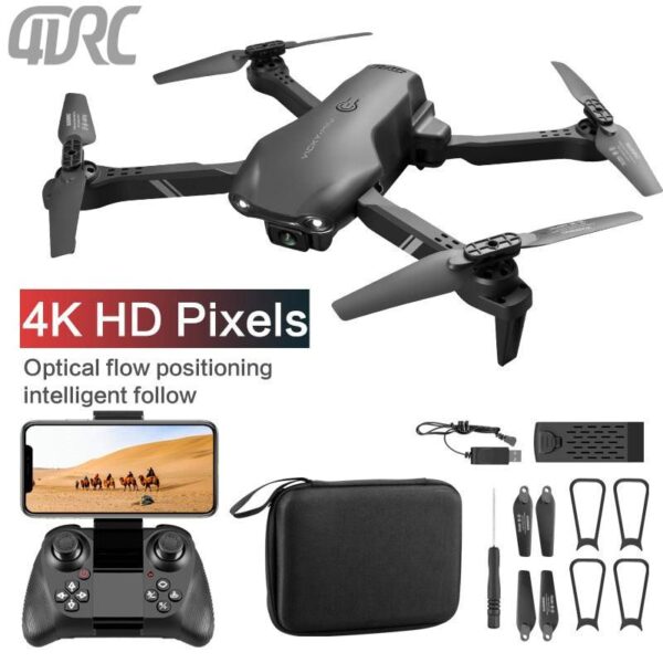 4DRC V13 Mini Drone - Wide Angle HD 4K 1080P Dual Camera WiFi Fpv RC Foldable Quadcopter Dron Gift Toys 11 4DRC V13 Mini Drone - Wide Angle HD 4K 1080P Dual Camera WiFi Fpv RC Foldable Quadcopter Dron Gift Toys - صورة 4DRC V13 Mini Drone - Wide Angle HD 4K 1080P Dual Camera WiFi Fpv RC Foldable Quadcopter Dron Gift Toys - صورة 11
