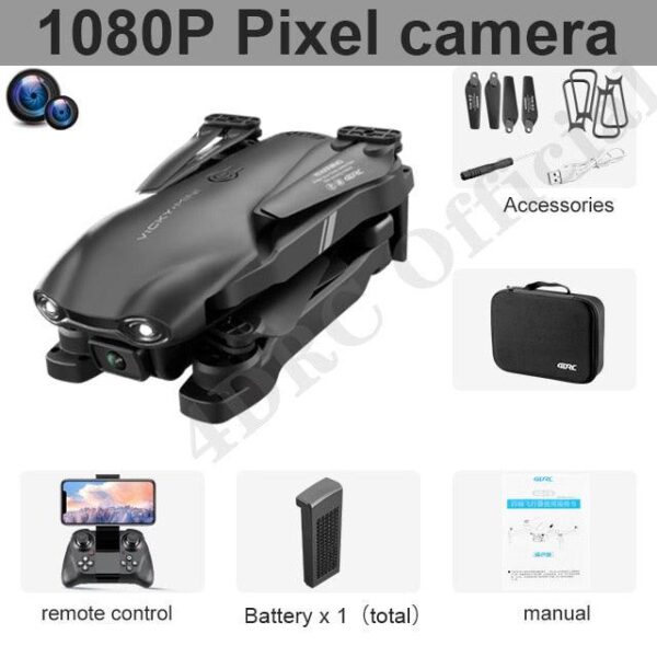 4DRC V13 Mini Drone - Wide Angle HD 4K 1080P Dual Camera WiFi Fpv RC Foldable Quadcopter Dron Gift Toys 8 4DRC V13 Mini Drone - Wide Angle HD 4K 1080P Dual Camera WiFi Fpv RC Foldable Quadcopter Dron Gift Toys - صورة 4DRC V13 Mini Drone - Wide Angle HD 4K 1080P Dual Camera WiFi Fpv RC Foldable Quadcopter Dron Gift Toys - صورة 8