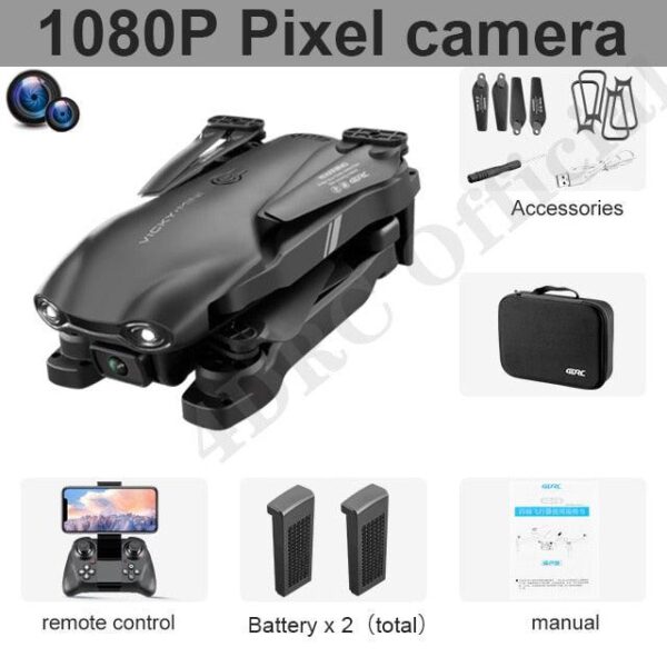 4DRC V13 Mini Drone - Wide Angle HD 4K 1080P Dual Camera WiFi Fpv RC Foldable Quadcopter Dron Gift Toys 6 4DRC V13 Mini Drone - Wide Angle HD 4K 1080P Dual Camera WiFi Fpv RC Foldable Quadcopter Dron Gift Toys - صورة 4DRC V13 Mini Drone - Wide Angle HD 4K 1080P Dual Camera WiFi Fpv RC Foldable Quadcopter Dron Gift Toys - صورة 6