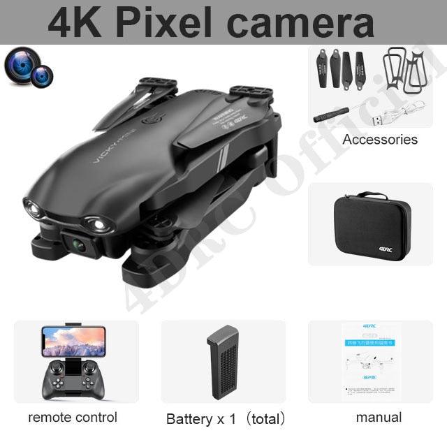 4DRC V13 Mini Drone - Wide Angle HD 4K 1080P Dual Camera WiFi Fpv RC Foldable Quadcopter Dron Gift Toys 5 4DRC V13 Mini Drone - Wide Angle HD 4K 1080P Dual Camera WiFi Fpv RC Foldable Quadcopter Dron Gift Toys - Image 5