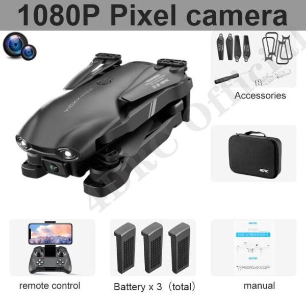 4DRC V13 Mini Drone - Wide Angle HD 4K 1080P Dual Camera WiFi Fpv RC Foldable Quadcopter Dron Gift Toys 4 4DRC V13 Mini Drone - Wide Angle HD 4K 1080P Dual Camera WiFi Fpv RC Foldable Quadcopter Dron Gift Toys - صورة 4DRC V13 Mini Drone - Wide Angle HD 4K 1080P Dual Camera WiFi Fpv RC Foldable Quadcopter Dron Gift Toys - صورة 4