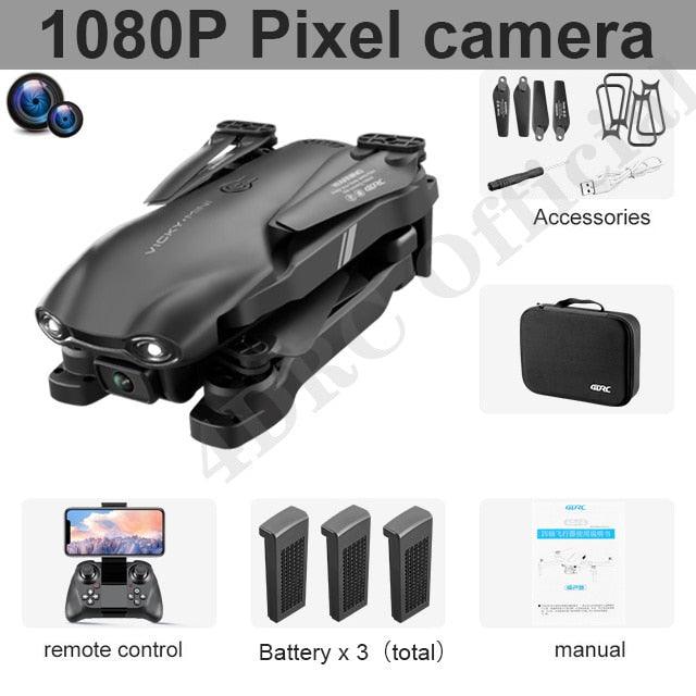 4DRC V13 Mini Drone - Wide Angle HD 4K 1080P Dual Camera WiFi Fpv RC Foldable Quadcopter Dron Gift Toys 4 4DRC V13 Mini Drone - Wide Angle HD 4K 1080P Dual Camera WiFi Fpv RC Foldable Quadcopter Dron Gift Toys - Image 4