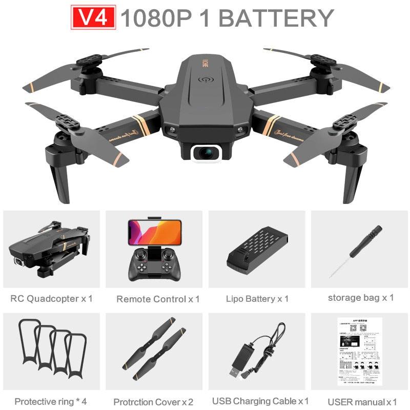V4 Rc Drone - 4k HD Wide Angle Camera 1080P WiFi fpv Drone Dual Camera Quadcopter Real-time transmission Helicopter Dron Gift Toys 6 V4 Rc Drone - 4k HD Wide Angle Camera 1080P WiFi fpv Drone Dual Camera Quadcopter Real-time transmission Helicopter Dron Gift Toys - Image 6