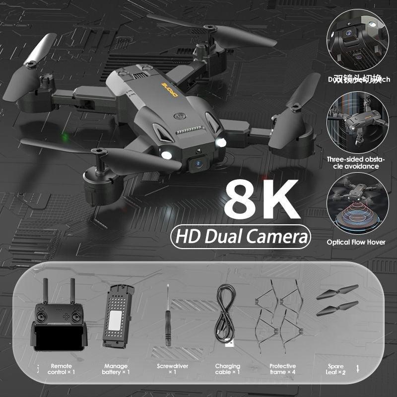 Dron 5G GPS Drone 8K Professional Drones 4K HD Aerial Photography Obstacle Avoidance Quadcopter Helicopter RC Distance 3000M New 13 Dron 5G GPS Drone 8K Professional Drones 4K HD Aerial Photography Obstacle Avoidance Quadcopter Helicopter RC Distance 3000M New — изображение 13