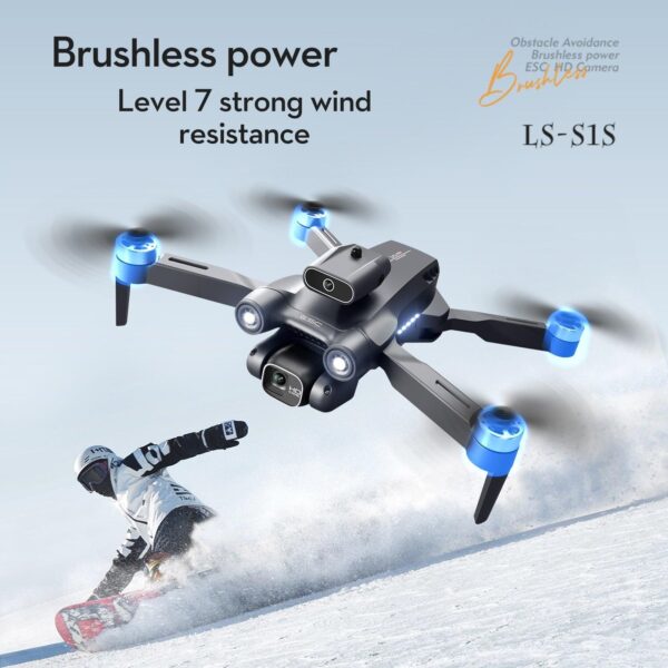 WYRX S1S GPS Drone - 5G 8K HD Dual Camera Professional Wifi FPV Obstacle Avoidance Optical Flow Folding Quadcopter Toy Boy Gift 15 WYRX S1S GPS Drone - 5G 8K HD Dual Camera Professional Wifi FPV Obstacle Avoidance Optical Flow Folding Quadcopter Toy Boy Gift - صورة WYRX S1S GPS Drone - 5G 8K HD Dual Camera Professional Wifi FPV Obstacle Avoidance Optical Flow Folding Quadcopter Toy Boy Gift - صورة 15