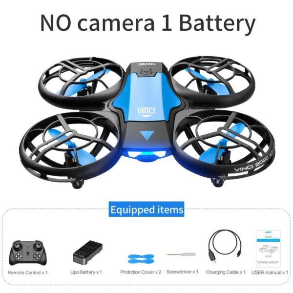 V8 Drone - 4K 1080P HD Camera WiFi Fpv Air Pressure Height Maintain  Foldable Quadcopter RC Dron Toy Gift - صورة V8 Drone - 4K 1080P HD Camera WiFi Fpv Air Pressure Height Maintain  Foldable Quadcopter RC Dron Toy Gift - صورة 20