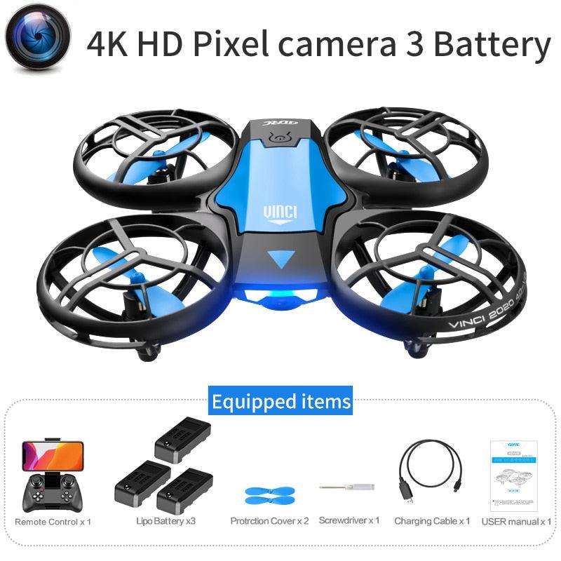 V8 Drone - 4K 1080P HD Camera WiFi Fpv Air Pressure Height Maintain Foldable Quadcopter RC Dron Toy Gift 12 V8 Drone - 4K 1080P HD Camera WiFi Fpv Air Pressure Height Maintain Foldable Quadcopter RC Dron Toy Gift - Image 12
