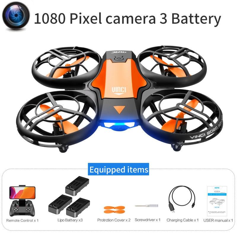 V8 Drone - 4K 1080P HD Camera WiFi Fpv Air Pressure Height Maintain Foldable Quadcopter RC Dron Toy Gift 9 V8 Drone - 4K 1080P HD Camera WiFi Fpv Air Pressure Height Maintain Foldable Quadcopter RC Dron Toy Gift - Image 9