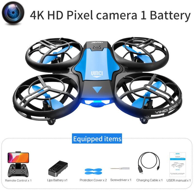 V8 Drone - 4K 1080P HD Camera WiFi Fpv Air Pressure Height Maintain Foldable Quadcopter RC Dron Toy Gift 7 V8 Drone - 4K 1080P HD Camera WiFi Fpv Air Pressure Height Maintain Foldable Quadcopter RC Dron Toy Gift - Image 7