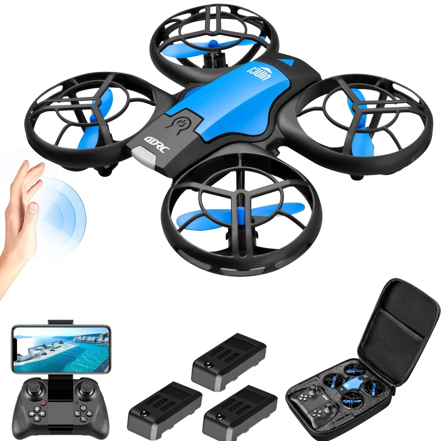 V8 Drone - 4K 1080P HD Camera WiFi Fpv Air Pressure Height Maintain Foldable Quadcopter RC Dron Toy Gift 1 V8 Drone - 4K 1080P HD Camera WiFi Fpv Air Pressure Height Maintain Foldable Quadcopter RC Dron Toy Gift