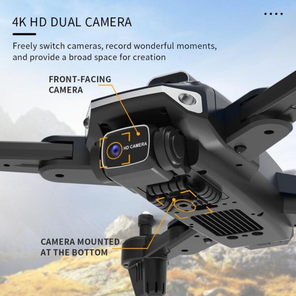 JJRC H109 RC Drone - Professional 4K Dual Camera 4 Side Avoid Obstacle Quadcopter Helicopter Kids RC Toys 360 Degree Flip Headless - صورة JJRC H109 RC Drone - Professional 4K Dual Camera 4 Side Avoid Obstacle Quadcopter Helicopter Kids RC Toys 360 Degree Flip Headless - صورة 13