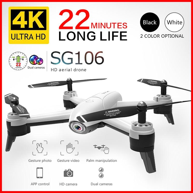 SG106 Drone - 4K 1080P HD Dual Camera Optical Flow Aerial Quadcopter FPV Dron Toys For Kids Boys Long Battery Life Gift 3 SG106 Drone - 4K 1080P HD Dual Camera Optical Flow Aerial Quadcopter FPV Dron Toys For Kids Boys Long Battery Life Gift - Image 3