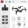 S2S mini drone with 6K dual cameras Obstacle avoidance optical Wifi Fpv Brushless motor rc Dron Profesional Quadcopter Toy 10 S2S mini drone with 6K dual cameras Obstacle avoidance optical Wifi Fpv Brushless motor rc Dron Profesional Quadcopter Toy - Image 10