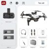 S2S mini drone with 6K dual cameras Obstacle avoidance optical Wifi Fpv Brushless motor rc Dron Profesional Quadcopter Toy 9 S2S mini drone with 6K dual cameras Obstacle avoidance optical Wifi Fpv Brushless motor rc Dron Profesional Quadcopter Toy - Image 9