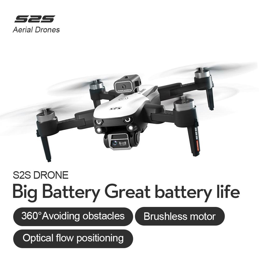 S2S mini drone with 6K dual cameras Obstacle avoidance optical Wifi Fpv Brushless motor rc Dron Profesional Quadcopter Toy 2 S2S mini drone with 6K dual cameras Obstacle avoidance optical Wifi Fpv Brushless motor rc Dron Profesional Quadcopter Toy - Image 2
