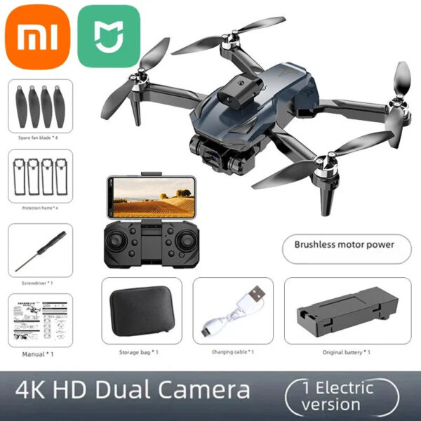 S178 L818 Drone - Photography Drone 8K Remote Control Development Obstacle avoidance aerial photography quadcopter Toy 7 S178 L818 Drone - Photography Drone 8K Remote Control Development Obstacle avoidance aerial photography quadcopter Toy - صورة S178 L818 Drone - Photography Drone 8K Remote Control Development Obstacle avoidance aerial photography quadcopter Toy - صورة 7