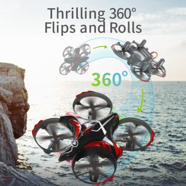 JJRC H56 Mini Drone - RC Helicopter Infraed Hand Sensing Remote Control Quadcopter for kids, Air Pressure Altitude Hold 3D Flip 14 JJRC H56 Mini Drone - RC Helicopter Infraed Hand Sensing Remote Control Quadcopter for kids, Air Pressure Altitude Hold 3D Flip - صورة JJRC H56 Mini Drone - RC Helicopter Infraed Hand Sensing Remote Control Quadcopter for kids, Air Pressure Altitude Hold 3D Flip - صورة 14