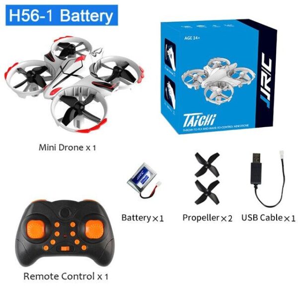 JJRC H56 Mini Drone - RC Helicopter Infraed Hand Sensing Remote Control Quadcopter for kids, Air Pressure Altitude Hold 3D Flip 10 JJRC H56 Mini Drone - RC Helicopter Infraed Hand Sensing Remote Control Quadcopter for kids, Air Pressure Altitude Hold 3D Flip - صورة JJRC H56 Mini Drone - RC Helicopter Infraed Hand Sensing Remote Control Quadcopter for kids, Air Pressure Altitude Hold 3D Flip - صورة 10