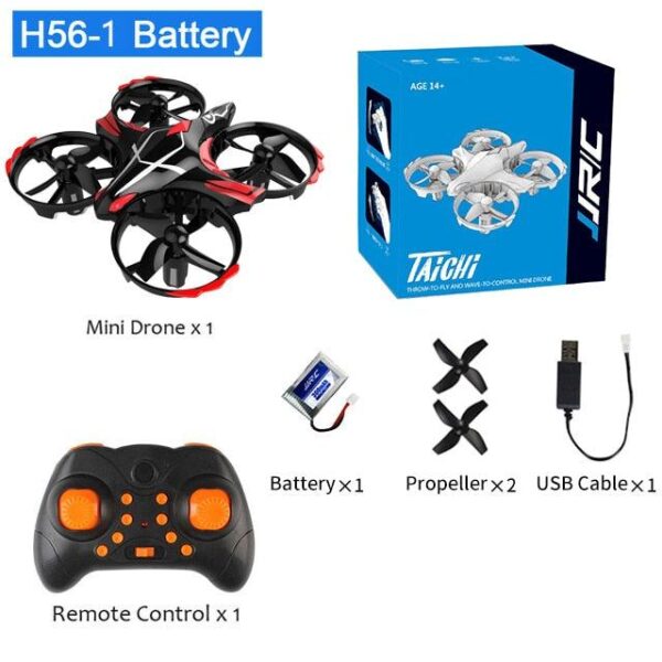 JJRC H56 Mini Drone - RC Helicopter Infraed Hand Sensing Remote Control Quadcopter for kids, Air Pressure Altitude Hold 3D Flip 8 JJRC H56 Mini Drone - RC Helicopter Infraed Hand Sensing Remote Control Quadcopter for kids, Air Pressure Altitude Hold 3D Flip - صورة JJRC H56 Mini Drone - RC Helicopter Infraed Hand Sensing Remote Control Quadcopter for kids, Air Pressure Altitude Hold 3D Flip - صورة 8