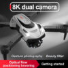 S18 Drone - 5G 8K Dual HD Camera Optical Flow Positioning Foldable Quadcopter Remote Control Aircraft Toys For Children - صورة S18 Drone - 5G 8K Dual HD Camera Optical Flow Positioning Foldable Quadcopter Remote Control Aircraft Toys For Children - صورة 3