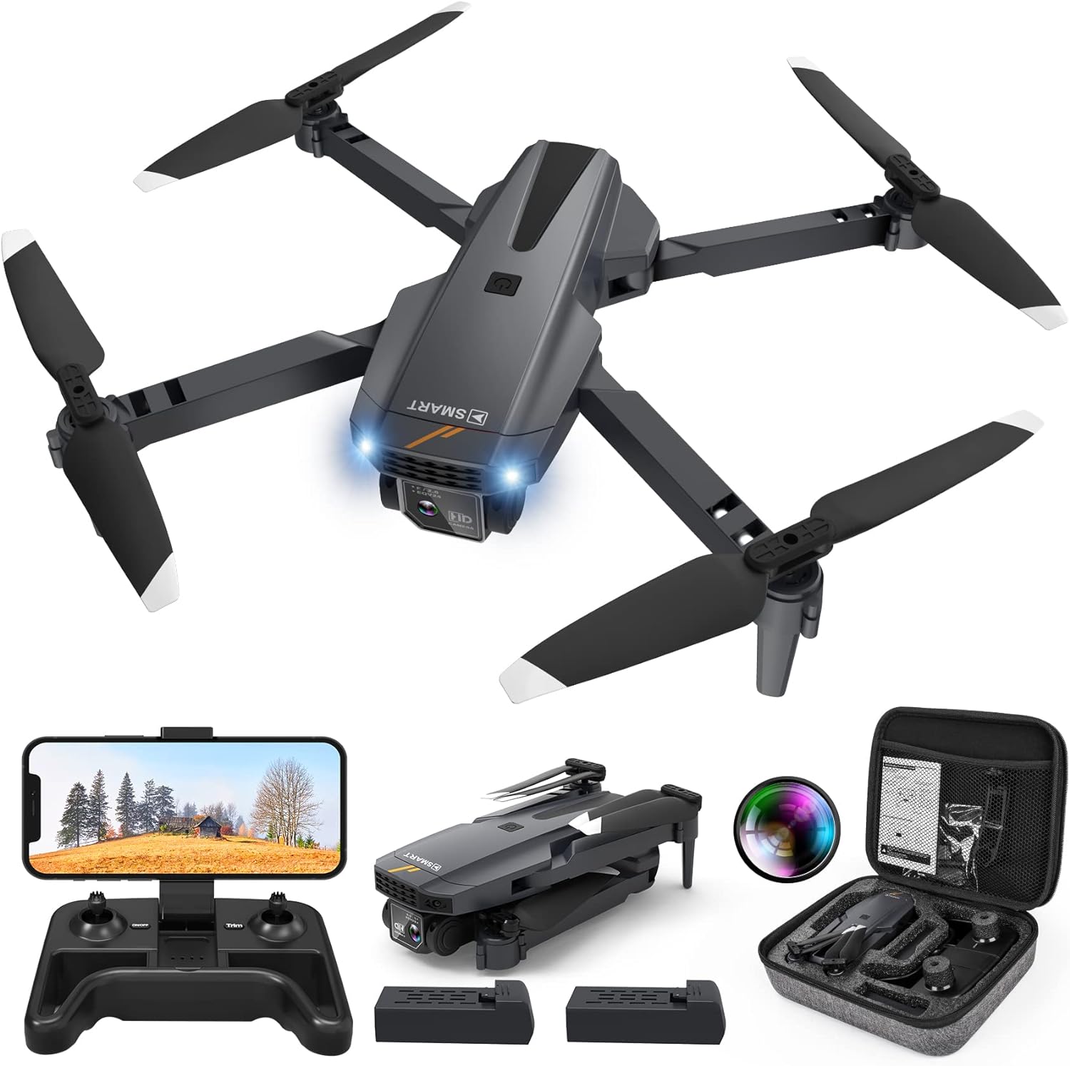 TERCASO 1810 Drone - WiFi 1080P HD Camera FPV Live Video, RC Quadcopter Multirotors, Altitude Hold, Headless Mode, One Key Take Off/Landing Drone for Kids Toys Gifts or Beginners 1 TERCASO 1810 Drone - WiFi 1080P HD Camera FPV Live Video, RC Quadcopter Multirotors, Altitude Hold, Headless Mode, One Key Take Off/Landing Drone for Kids Toys Gifts or Beginners