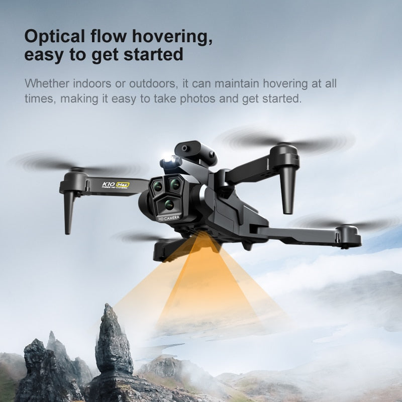 K10 MAx Drone - 4k HD Camera Obstacle Avoidance Aerial Photography Brushless Foldable Quadcopter Gifts Toys 13 K10 MAx Drone - 4k HD Camera Obstacle Avoidance Aerial Photography Brushless Foldable Quadcopter Gifts Toys - Image 13