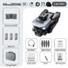 K6 Max Drone - HD Camera 4K Professional Four Way Obstacle Avoidance Optical Flow Positioning Helicopter 5G WIFI Dron Toy - صورة K6 Max Drone - HD Camera 4K Professional Four Way Obstacle Avoidance Optical Flow Positioning Helicopter 5G WIFI Dron Toy - صورة 20