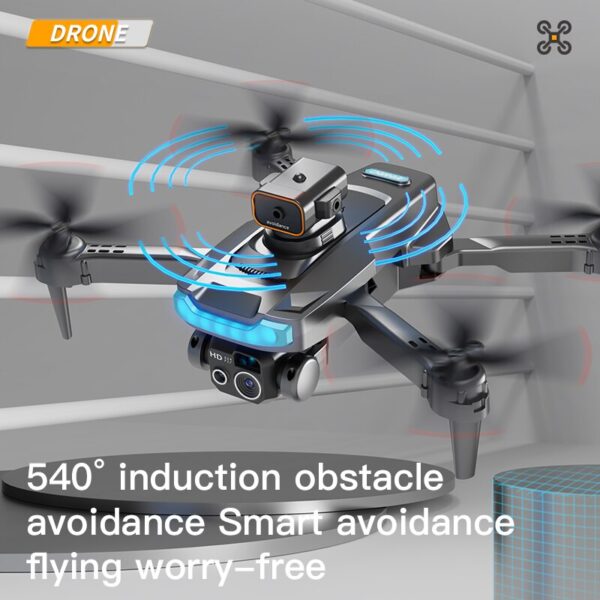 P15 Drone - 4K/8K GPS HD Aerial Photography Brushless Obstacle Avoidance Dual Camera Remote Control Aircraft Toys 5000M — изображение 24