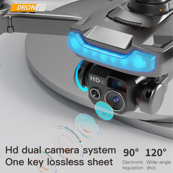 P15 Drone - 4K/8K GPS HD Aerial Photography Brushless Obstacle Avoidance Dual Camera Remote Control Aircraft Toys 5000M — изображение 23