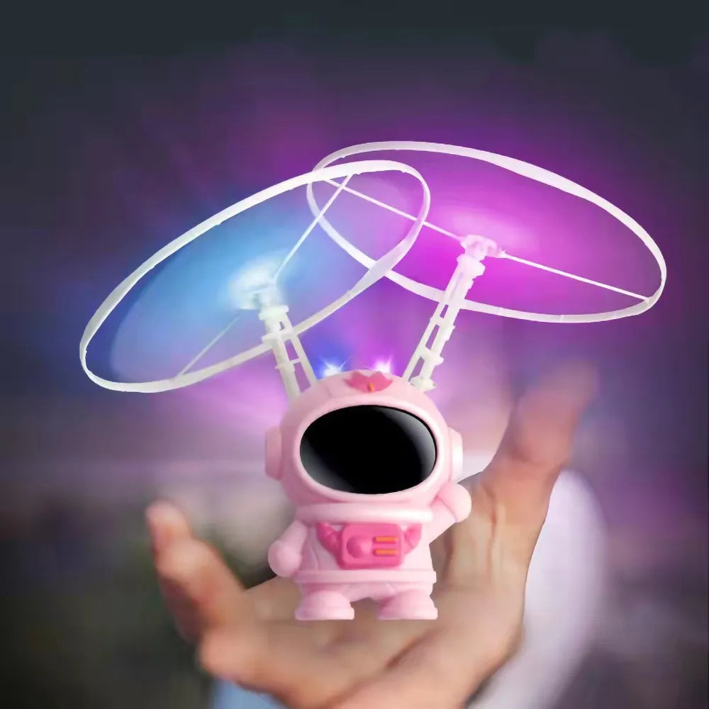 Mini Astronaut Drone with Lights - Aircraft Suspended Induction Spaceship Robot Helicopter Toy Gift for Kids 2 Mini Astronaut Drone with Lights - Aircraft Suspended Induction Spaceship Robot Helicopter Toy Gift for Kids — изображение 2