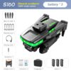 S160 Mini Drone - 4K HD Camera Four-sided Obstacle Avoidance Air Pressure Fixed Height Professional Foldable Quadcopter Toys 10 S160 Mini Drone - 4K HD Camera Four-sided Obstacle Avoidance Air Pressure Fixed Height Professional Foldable Quadcopter Toys - Image 10