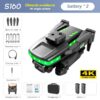 S160 Mini Drone - 4K HD Camera Four-sided Obstacle Avoidance Air Pressure Fixed Height Professional Foldable Quadcopter Toys 4 S160 Mini Drone - 4K HD Camera Four-sided Obstacle Avoidance Air Pressure Fixed Height Professional Foldable Quadcopter Toys - Image 4