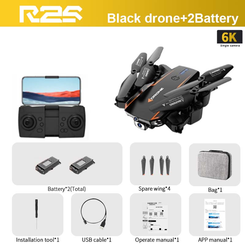R2S Drone /US30 Drone - 4K Professional Aerial Photography Aircraft Mini Obstacle Avoidance 8K Drone Equipped With Camera 5000M Gift 9 R2S Drone /US30 Drone - 4K Professional Aerial Photography Aircraft Mini Obstacle Avoidance 8K Drone Equipped With Camera 5000M Gift - Image 9