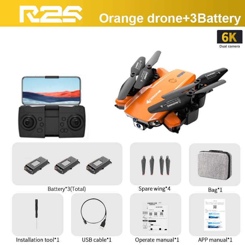 R2S Drone /US30 Drone - 4K Professional Aerial Photography Aircraft Mini Obstacle Avoidance 8K Drone Equipped With Camera 5000M Gift 5 R2S Drone /US30 Drone - 4K Professional Aerial Photography Aircraft Mini Obstacle Avoidance 8K Drone Equipped With Camera 5000M Gift - Image 5