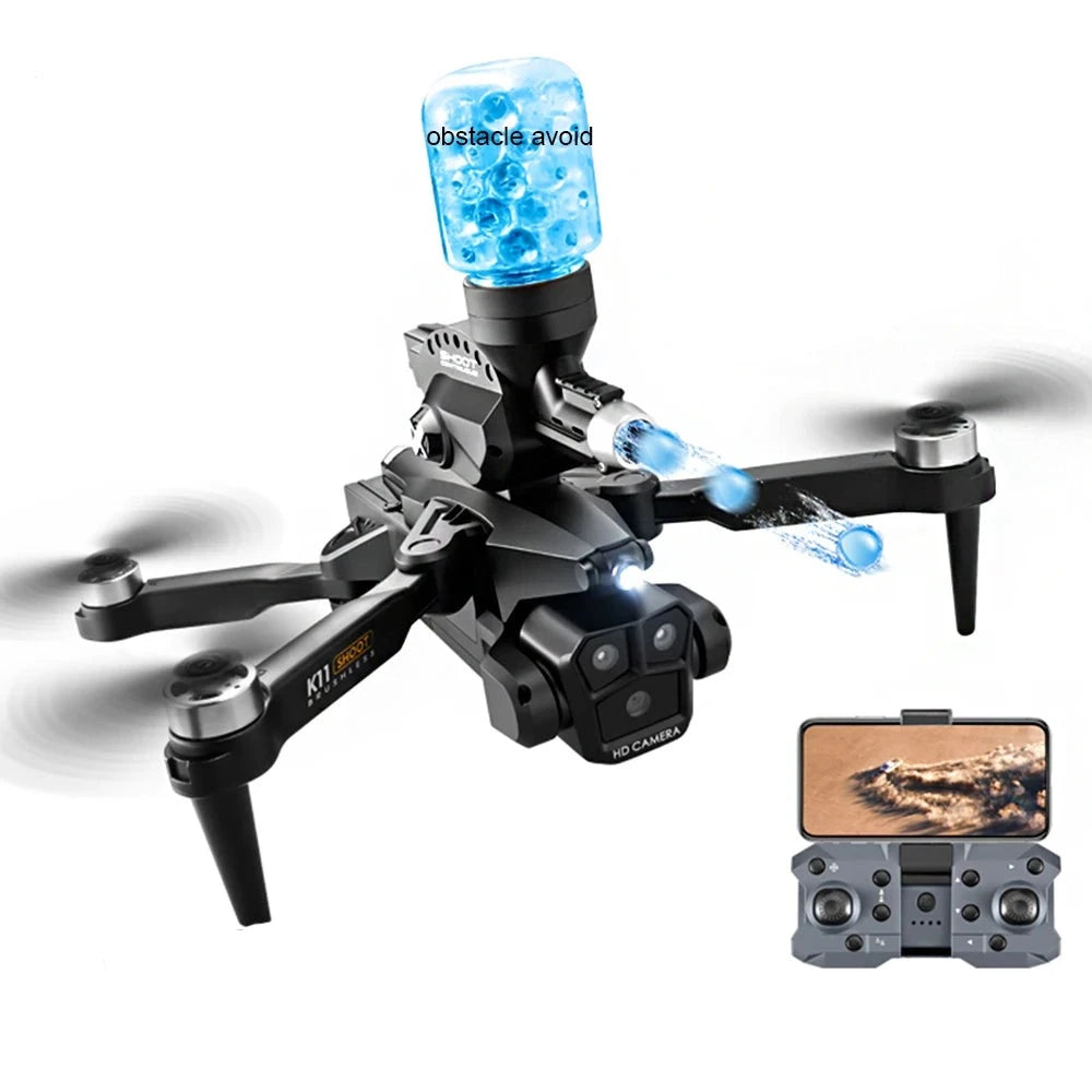 K11 Max Drone with Water Bombs - Professional Aerial Photography Aircraft 8K Three Camera Obstacle Avoidance Foldable Quadcopter 1 K11 Max Drone with Water Bombs - Professional Aerial Photography Aircraft 8K Three Camera Obstacle Avoidance Foldable Quadcopter