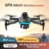 S132 Drone - 8K HD Dual Camera GPS Obstacle Avoidance Brushless Motor RC Helicopter Professional Foldable Quadcopter Toy - Image 15