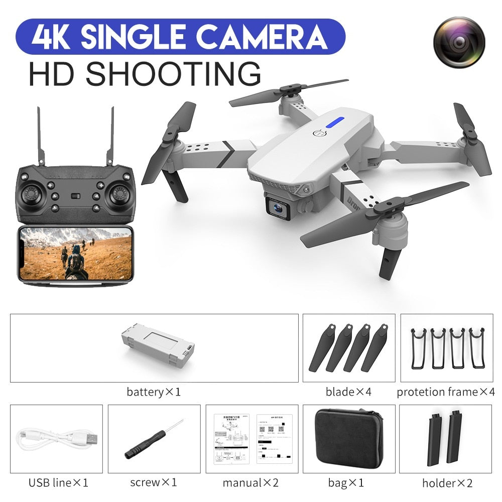 P1 Pro Drone - Wide Angle HD 4K 1080P Camera Height Hold RC Foldable Quadcopter Dron Gift Toy 5 P1 Pro Drone - Wide Angle HD 4K 1080P Camera Height Hold RC Foldable Quadcopter Dron Gift Toy - Image 5