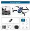 LS S8S Drone - 2.4G optical flow three-camera brushless drone with dual lens WIFI professional aerial photography drone 28 LS S8S Drone - 2.4G optical flow three-camera brushless drone with dual lens WIFI professional aerial photography drone - صورة LS S8S Drone - 2.4G optical flow three-camera brushless drone with dual lens WIFI professional aerial photography drone - صورة 28