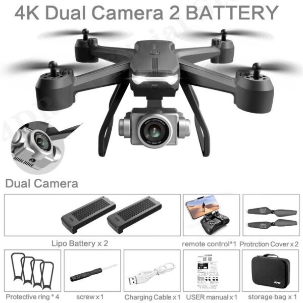 4DRC V14 RC Mini Drone - 4K 6K Dual Camera WIFI FPV Aerial Photography Helicopter RC Quadcopter Dron Toys 5 4DRC V14 RC Mini Drone - 4K 6K Dual Camera WIFI FPV Aerial Photography Helicopter RC Quadcopter Dron Toys - صورة 4DRC V14 RC Mini Drone - 4K 6K Dual Camera WIFI FPV Aerial Photography Helicopter RC Quadcopter Dron Toys - صورة 5