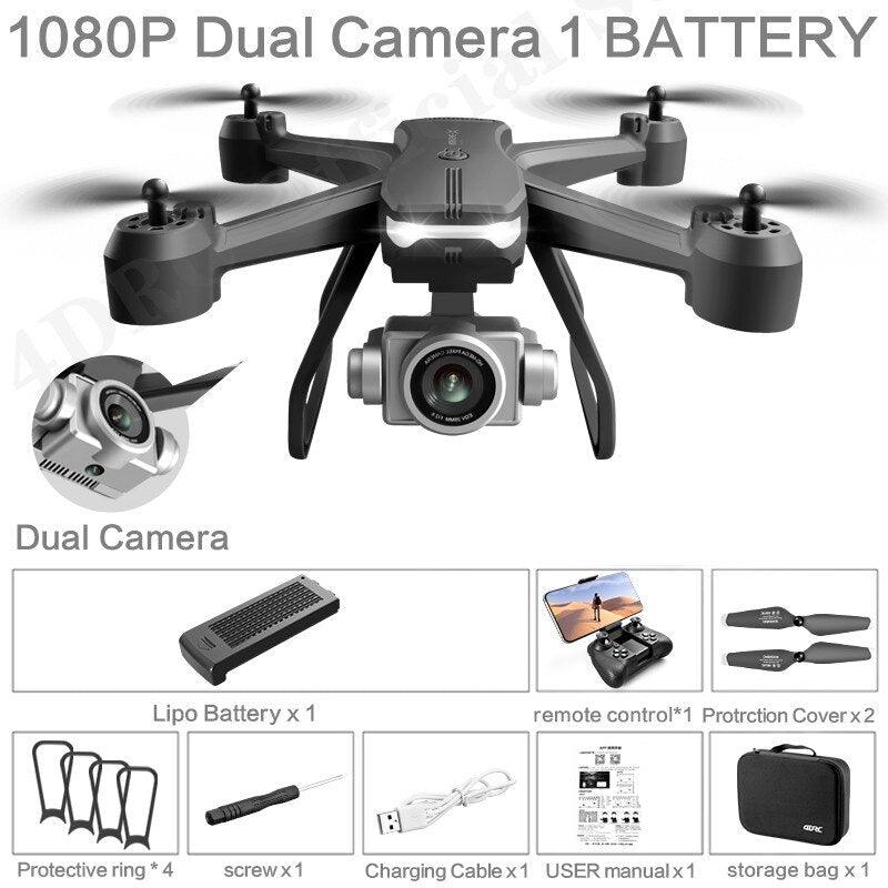 4DRC V14 RC Mini Drone - 4K 6K Dual Camera WIFI FPV Aerial Photography Helicopter RC Quadcopter Dron Toys 2 4DRC V14 RC Mini Drone - 4K 6K Dual Camera WIFI FPV Aerial Photography Helicopter RC Quadcopter Dron Toys - Image 2