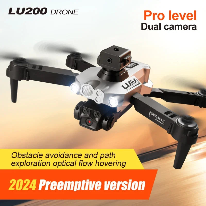 LU200 Drone - 8K GPS Professional Aerial Photography WIFI Optical Flow Localization Four-way Obstacle Avoidance Quadcopter 4 LU200 Drone - 8K GPS Professional Aerial Photography WIFI Optical Flow Localization Four-way Obstacle Avoidance Quadcopter — изображение 4