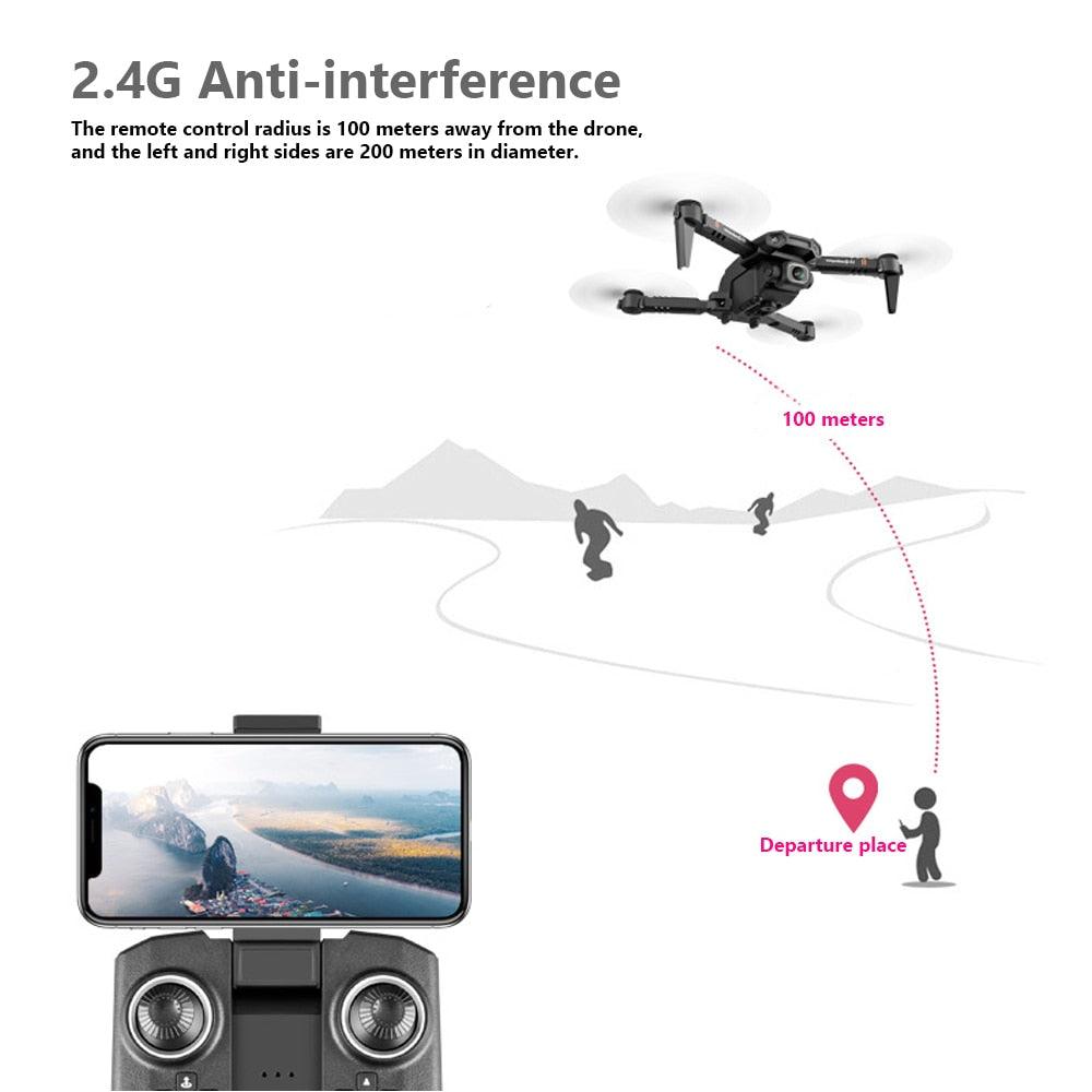 Mini WIFI Professional Drone with 4k 1080P Camera High Hold Mode Foldable RC Plane Helicopter Pro Drone Toys for Children Gifts 28 Mini WIFI Professional Drone with 4k 1080P Camera High Hold Mode Foldable RC Plane Helicopter Pro Drone Toys for Children Gifts - Image 28