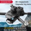P8 Pro GPS Drone - 2023 Brushless 4K Dual Camera WIFI Quadcopter Five-Sided Intelligent Obstacle Avoidance Helicopter Toy 31 P8 Pro GPS Drone - 2023 Brushless 4K Dual Camera WIFI Quadcopter Five-Sided Intelligent Obstacle Avoidance Helicopter Toy - Image 31