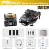 P8 Pro GPS Drone - 2023 Brushless 4K Dual Camera WIFI Quadcopter Five-Sided Intelligent Obstacle Avoidance Helicopter Toy 17 P8 Pro GPS Drone - 2023 Brushless 4K Dual Camera WIFI Quadcopter Five-Sided Intelligent Obstacle Avoidance Helicopter Toy - Image 17