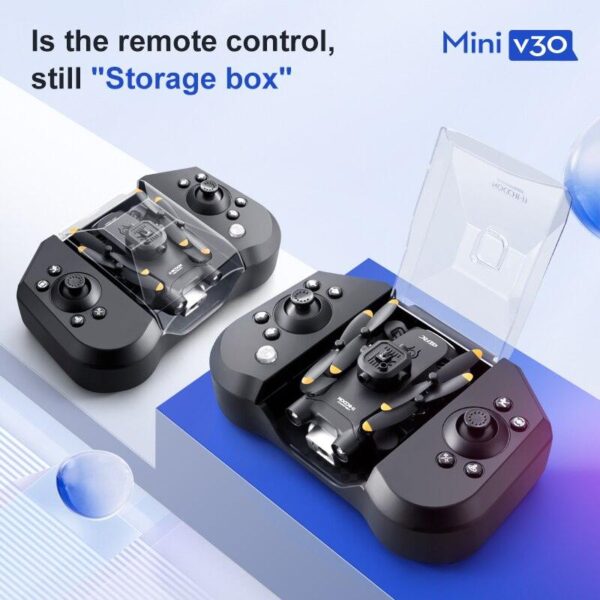 4DRC V30 Mini Drone - with Camera HD 4K 1080P FPV RC Drones Profesional Five-sided Obstacle Avoidance Helicopter Dron Toy Gift - صورة 4DRC V30 Mini Drone - with Camera HD 4K 1080P FPV RC Drones Profesional Five-sided Obstacle Avoidance Helicopter Dron Toy Gift - صورة 19