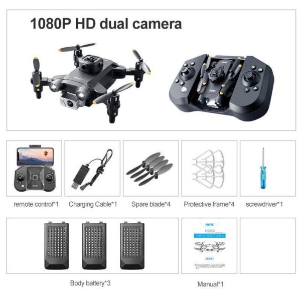 4DRC V30 Mini Drone - with Camera HD 4K 1080P FPV RC Drones Profesional Five-sided Obstacle Avoidance Helicopter Dron Toy Gift - صورة 4DRC V30 Mini Drone - with Camera HD 4K 1080P FPV RC Drones Profesional Five-sided Obstacle Avoidance Helicopter Dron Toy Gift - صورة 7