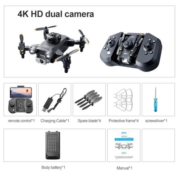 4DRC V30 Mini Drone - with Camera HD 4K 1080P FPV RC Drones Profesional Five-sided Obstacle Avoidance Helicopter Dron Toy Gift - صورة 4DRC V30 Mini Drone - with Camera HD 4K 1080P FPV RC Drones Profesional Five-sided Obstacle Avoidance Helicopter Dron Toy Gift - صورة 4
