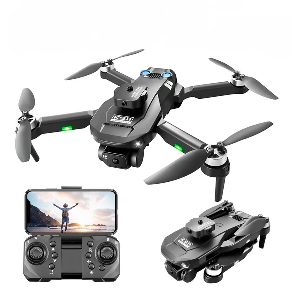 KS11 Drone - Professional 4K Dual Camera Obstacle Avoidance Fold Quadcopter Helicopter Aerial Photography WIFI RC Toy Gift 1 KS11 Drone - Professional 4K Dual Camera Obstacle Avoidance Fold Quadcopter Helicopter Aerial Photography WIFI RC Toy Gift