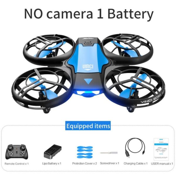 4DRC V8 Mini Drone - 4K 1080P HD Wide Angle Camera WiFi FPVDrone Height Keep Foldable Quadcopter Toy Gift - Image 25